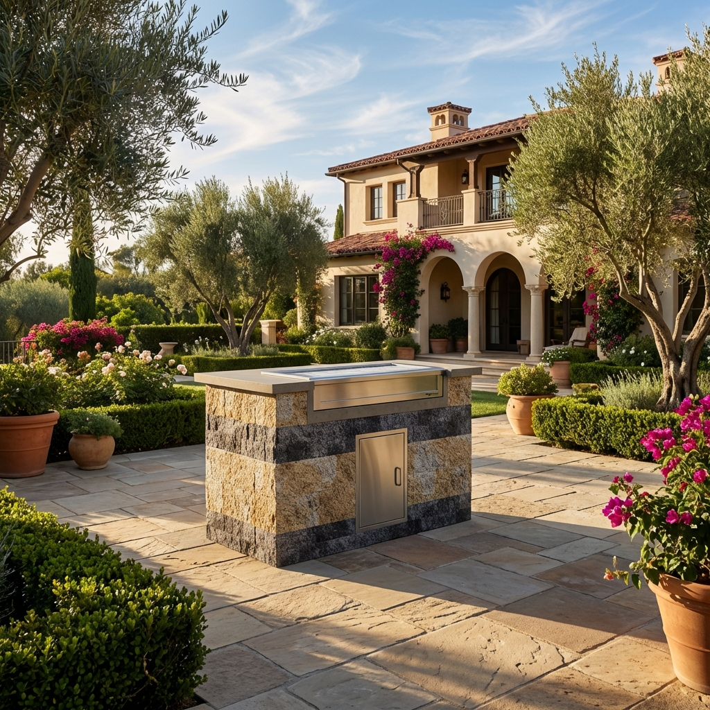 160cm Charcoal Grill L Kitchen